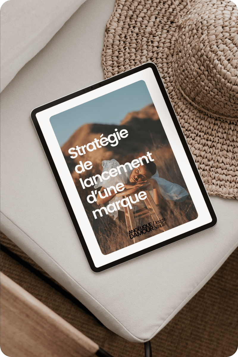 E-book gratuit à télécharger - ANGELIQUE DAMOUR Design Studio - Stratégie de lancement d'une marque